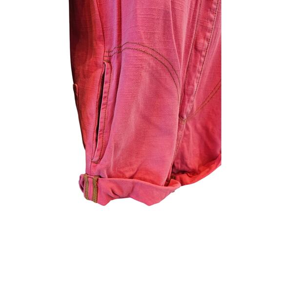 Prophecy jumpsuit wildfire one teaspoon button front grunge pink sz Small EUC - Picture 5 of 12